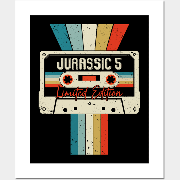 Graphic Jurassic 5 Proud Name Cassette Tape Vintage Birthday Gifts Wall Art by  Cat Tentacle